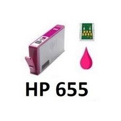   HP CZ111A, 655XL M. (bíbor) prémium kategóriájú utángyártott chipes tintapatron, patron