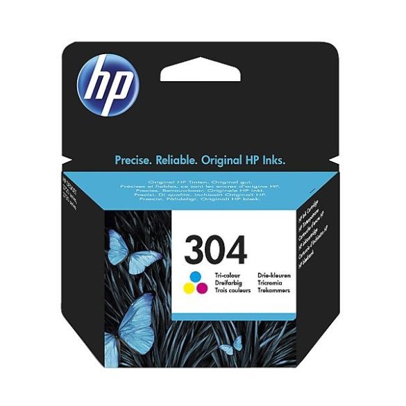 HP N9K05AE 304 (color) tintapatron