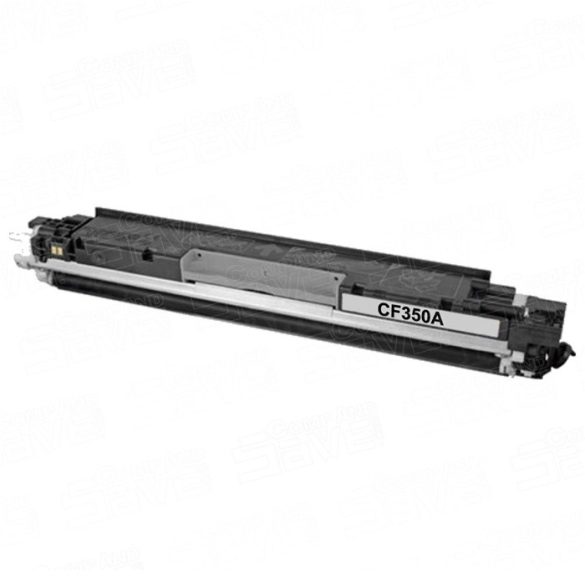 HP CF350A (130A), fekete-black prémium utángyártott TONER, 1300 oldal (mfp m176, m177, cp1020, cp1025)