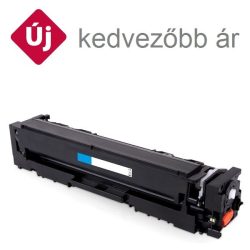   HP CF541X (203X), cyan, kék prémium  utángyártott TONER, (Color LaserJet Pro M254, MFP 280-281) 2500 oldal  (CF540A nagy kapacitással)