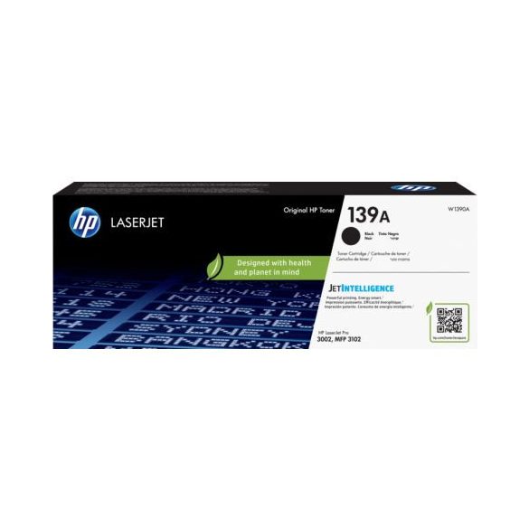 HP 139A EREDETI toner, black (fekete ) W1390A