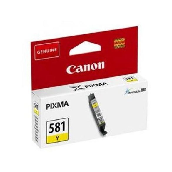 Canon CLI-581 Y yellow eredeti patron