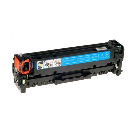 HP CF411X (411X), CYAN, KÉK prémium utángyártott TONER, 5000 oldal