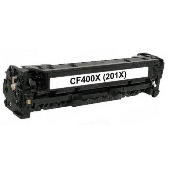 HP CF400X, (201X), Black-fekete prémium utángyártott TONER (laserjet m277, m252) 2800 oldal XL 