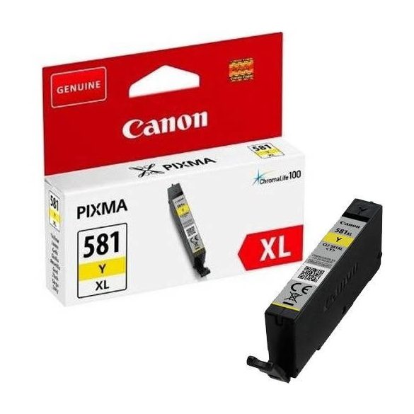 Canon CLI-581 XL Y yellow eredeti patron